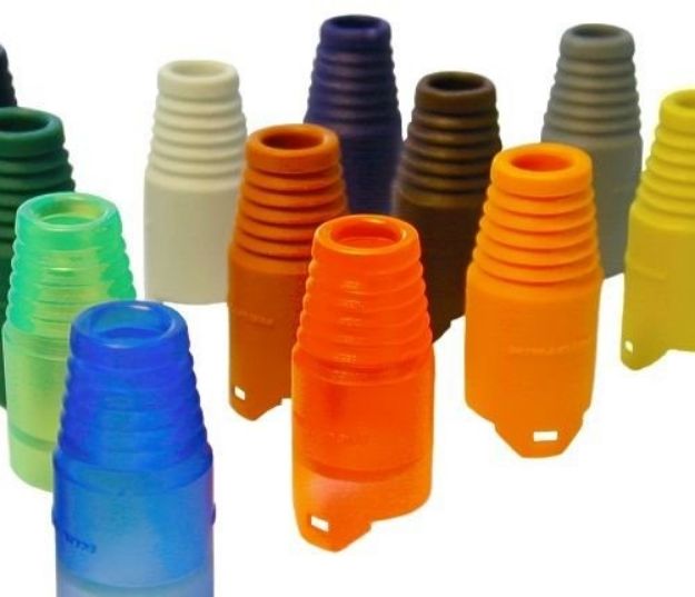 Picture of Neutrik  BNC Connector Boot  NBNC*P  TRANS RED