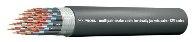 Picture of Proel  Bulk Signal Multicore Cable  12 Way  100% Foil+PVC