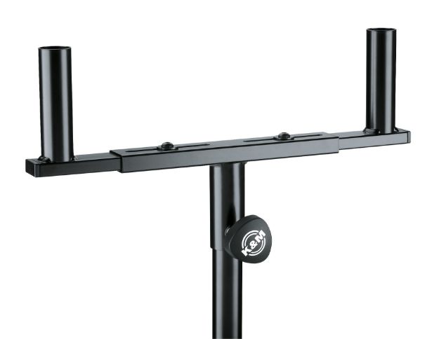 Picture of K&M Steel tube combination for 2 speakers