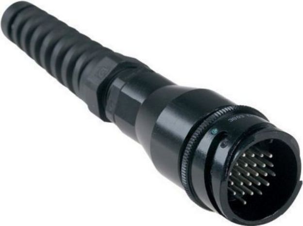 Picture of Milspec Connector 25 Pin Cable Plug MALE