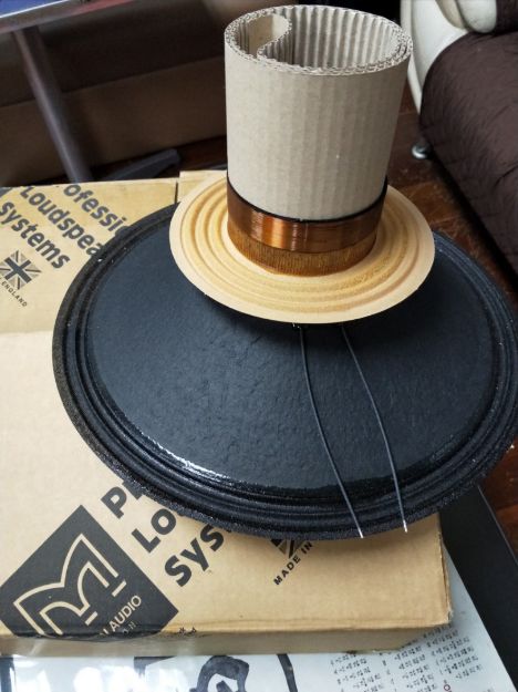 Picture of Martin Cone Driver RECONE Kit 15" 8 Ohm