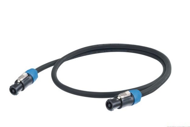 Picture of Proel  Speaker Lead  SPKON4 > SPKON4  2m  4 x 2.5mm   BK