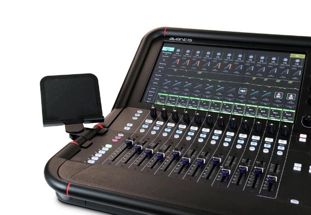 Picture of iPad / notebook holder for AVANTIS SOLO mixers