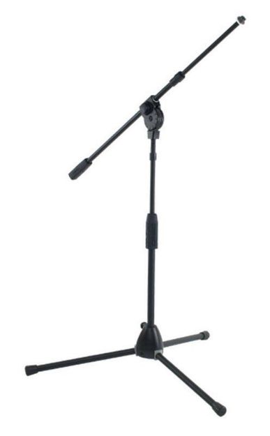 Picture of Die Hard  Floor Mic Stand  Short+Adjustable Boom  BLACK