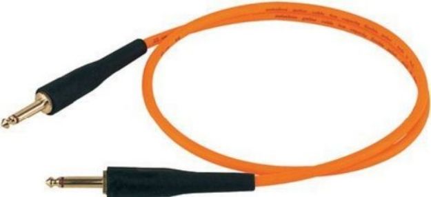 Picture of Proel  Mono Jack Lead  TS > TS  10m  FLUORO-GREEN