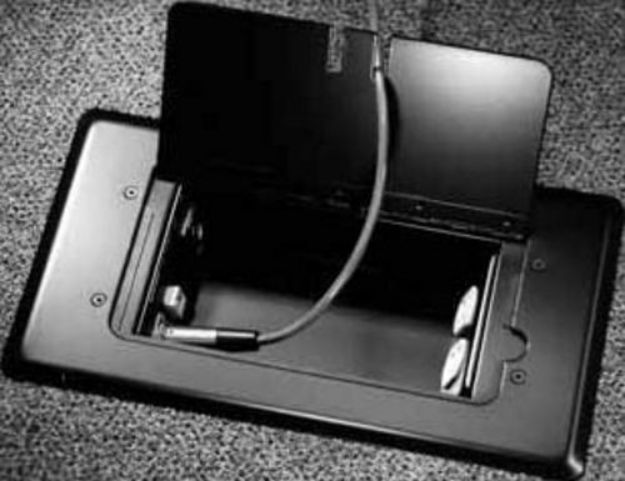 Picture of Mystery  Floor Mount Stage Box 4 x UNF