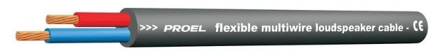 Picture of Proel Flexible Speaker Cable  Twisted  2 x 2.5mm²  BLACK