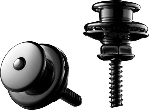 Picture of Loxx Strap Locks  BLACK Chrome Plated over stainless steel