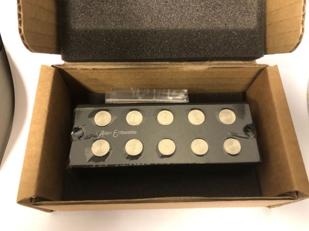 Picture of Entwistle Humbucker Bass Nickel Pole Piece NECK Pickup