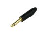 Picture of Amphenol 6.3mm TS Mono Jack Connector Cord Plug  MALE