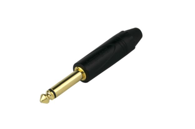 Picture of Amphenol 6.3mm TRS Stereo Jack Connector Cord Plug  MALE