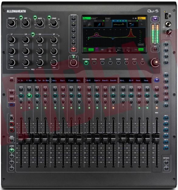 Picture of A&H QU5 Digital mixing console with 16 faders