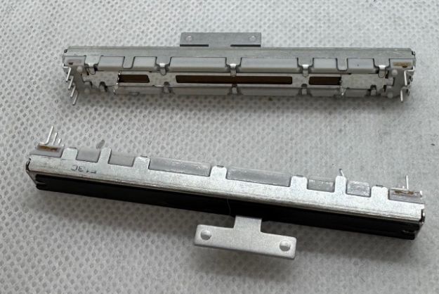 Picture of A&H Mic Fader 75mm 10KA x 2 Stereo