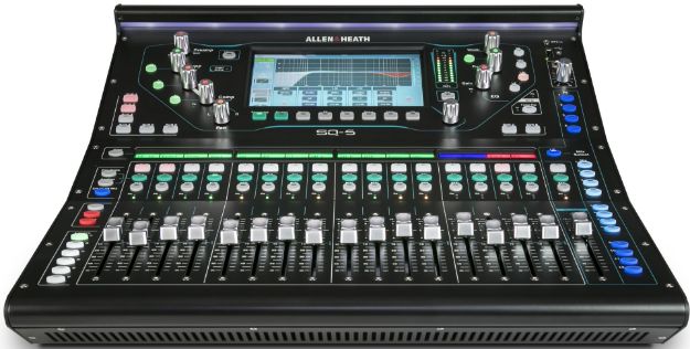 Picture of A&H SQ5 48 Channel Digital Mixer, 96kHz, 19 In 15 Out, 8FX