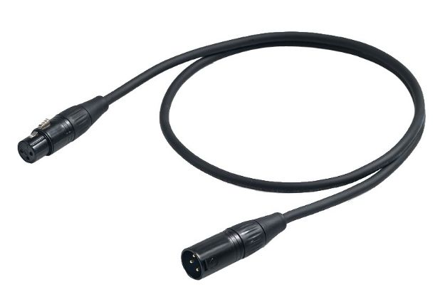 Picture of DMX Lighting Lead FXLR > MXLR 3 Pin 10m