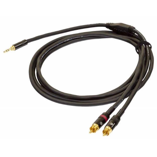 Picture of Challenge Split Lead 3.5mm TRS (16cm) > 2 x MRCA 10m Gold