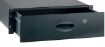 Picture of Jansen 19" Rack Drawer 3U Lockable BLACK