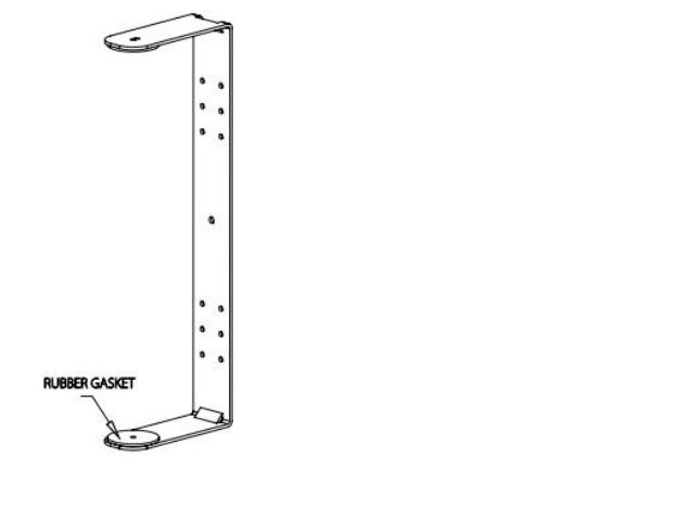 Picture of One Systems U Bracket for 108IM & 208CIM WHITE