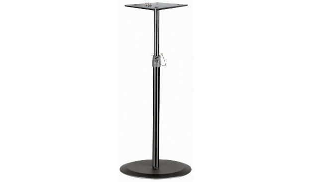 Picture of K&M Monitor Stand STEEL 35mmØ Tubing BLACK