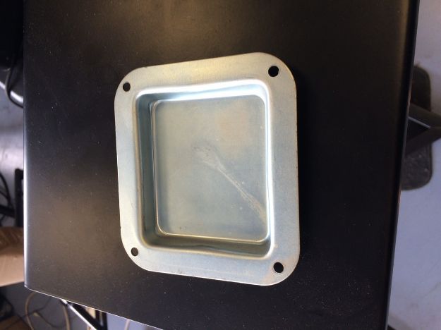 Picture of Flightcase Blank Recessed Dish SMALL