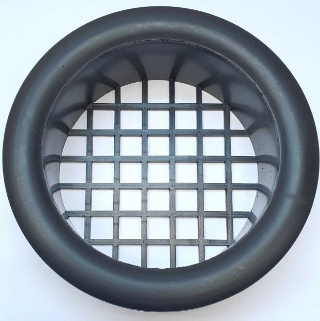 Picture of Zomax Cabinet Port 25mm x 125mmØ Grill Front