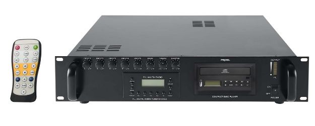 Picture of Proel Powered Install Mixer 180W 2U CD Player+Tuner