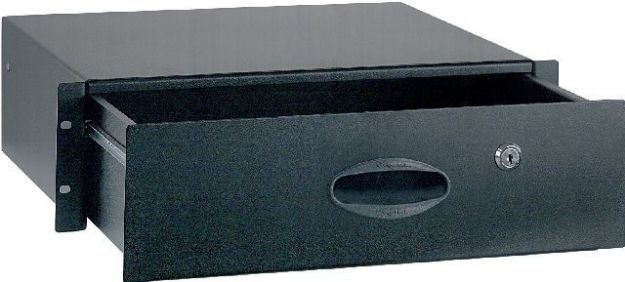 Picture of Proel 19" Rack Drawer 4U Lockable Depth 340mm