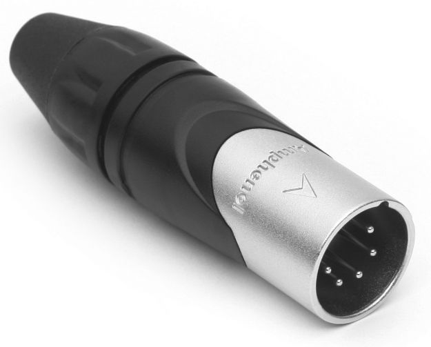Picture of Amphenol XLR Connector 5 Pin Cord Plug MALE