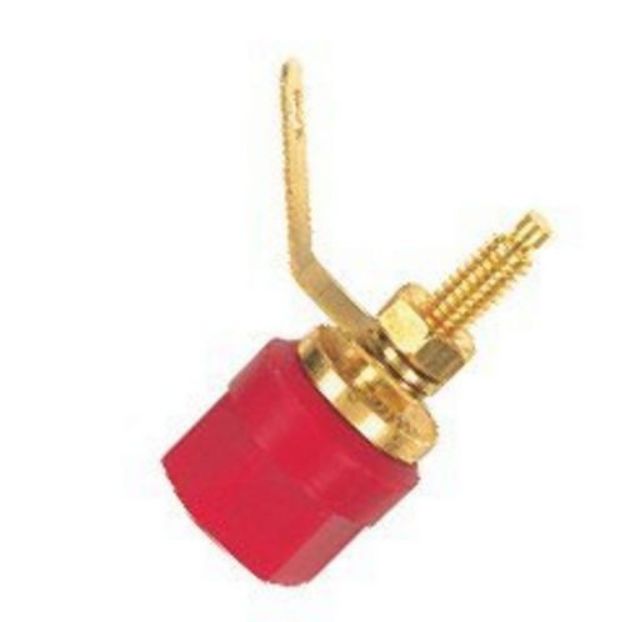 Picture of Speaker Binding Post Single PVC Sleeve RED