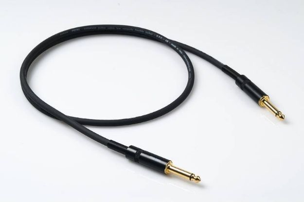 Picture of Proel Guitar Lead TS > TS 6m Spiral Shield BLACK