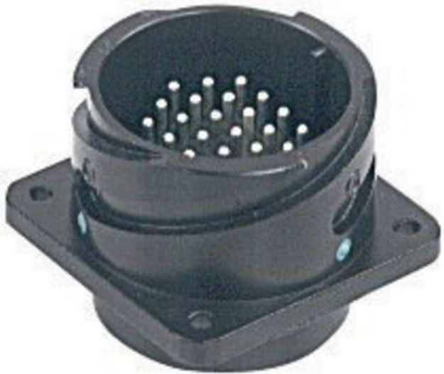 Picture of Milspec Connector 19 Pin Panel Mount MALE