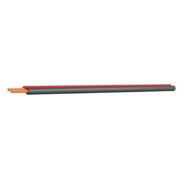 Picture of Proel Bulk Speaker Cable Flat Trurip 2 x 1.5mm² RD /BK