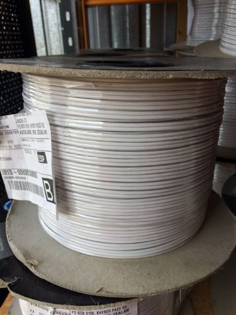 Picture of Proel Bulk Speaker Cable Flat Trurip 2 x 1.0mm² WH