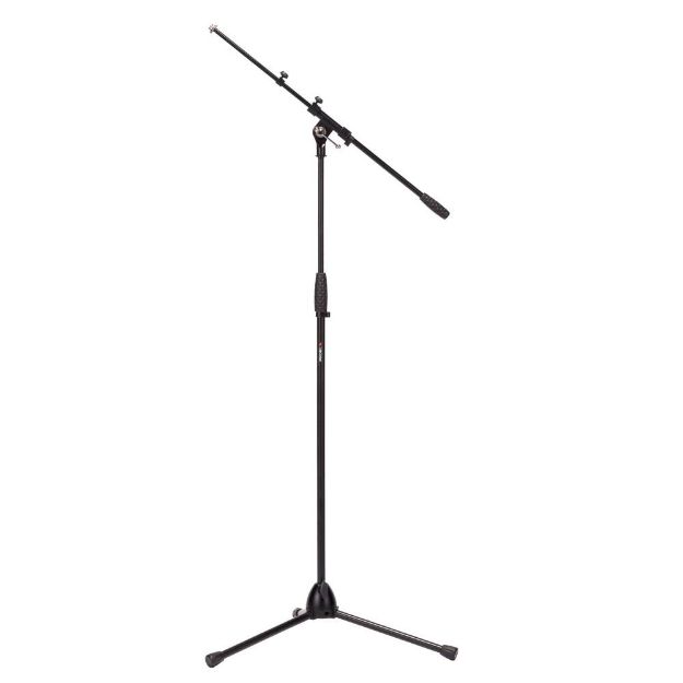 Picture of Proel Floor Mic Stand Tall + Adjustable Boom BLACK