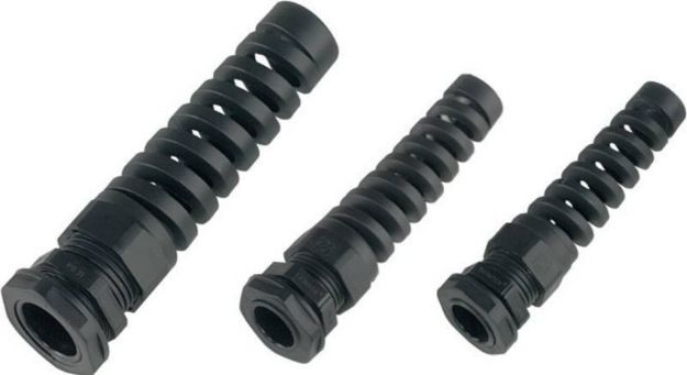 Picture of Cable Strain Relief Gland 10 > 14mm BLACK