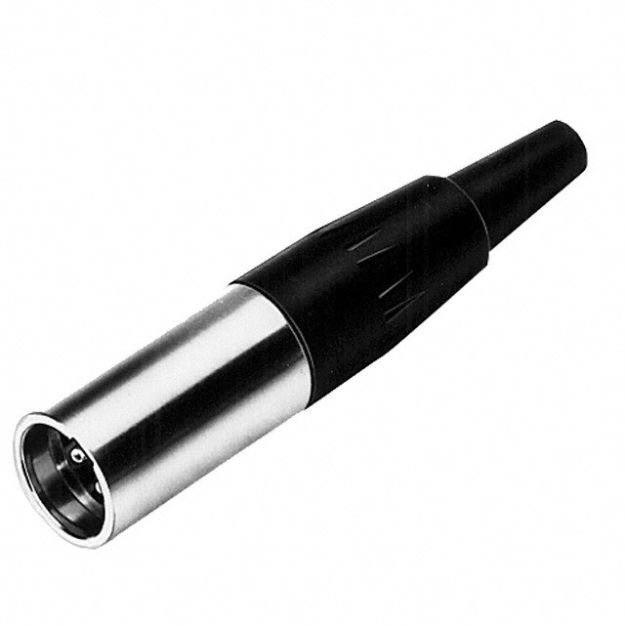 Picture of Mini XLR Connector 3 Pin Cord Plug MALE