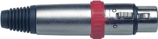 Picture of XLR Connector 3 Pin Cord Plug+Switch FEMALE