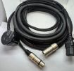 Picture of Proel 10A Mains Lead+DMX Cable FIEC+MXLR > NZ TAPON+FXLR 20m