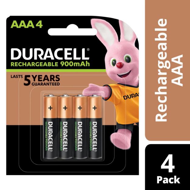 Picture of Duracell NiMH Rechargeable Battery 1.2V AAA Size 24 Pack