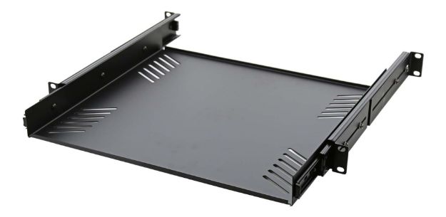 Picture of Jansen 19" Rack Shelf 1U Sliding BLACK