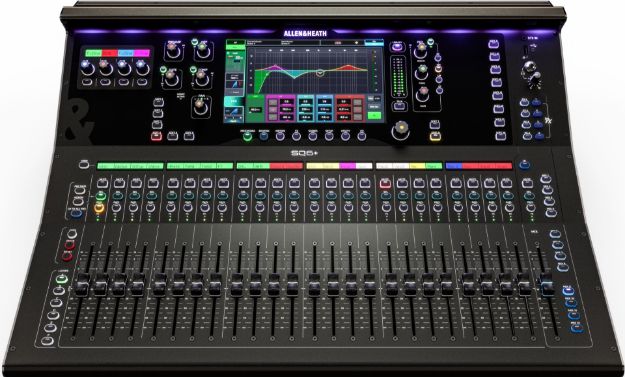 Picture of A&H SQ6UltraFX 48 Channel Digital Mixer, 96kHz, 27 In 17 Out