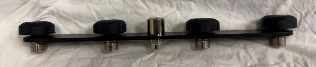 Picture of Jansen Mic Stand Accessory Quad T Bar for 2 Mic Pairs