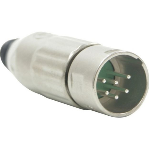 Picture of Switchcraft Quick-fit XLR - all metal (male) - 6 pole