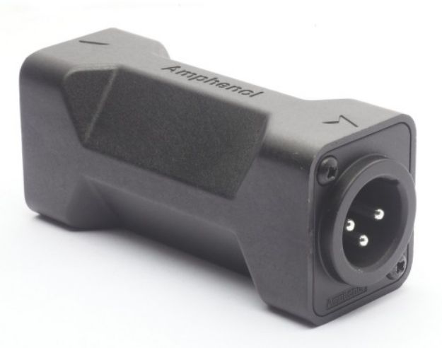 Picture of Amphenol Signal Adaptor MXLR > MXLR BLACK