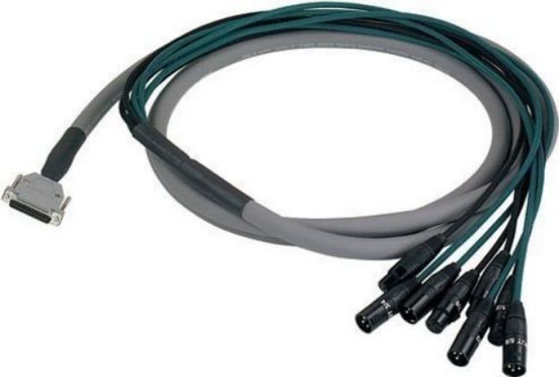 Picture of Digital Signal Loom SUBD25M > 4 x FXLR+4 x MXLR 4m