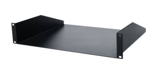 Picture of 19" Rack Shelf 2U Ventilation Holes 371mm Depth