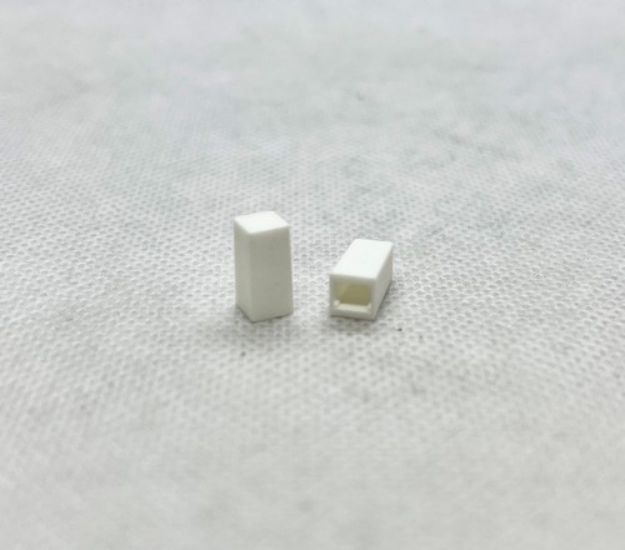 Picture of A&H Push Button Square WHITE 5.5mm
