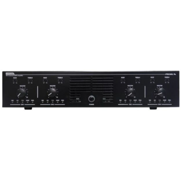Picture of Proel 100V Power Amp 4 x 250W