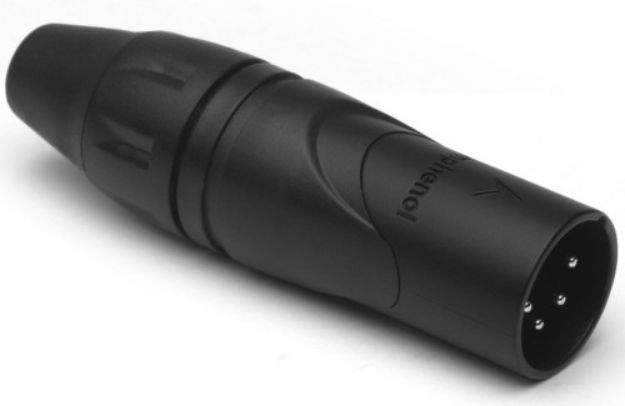 Picture of Amphenol XLR Connector 4 Pin Cord Plug MALE