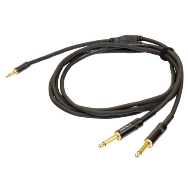 Picture of Challenge Stereo Split Lead 3.5mm TRS > 2 x 6.3mm TS 1.5m
